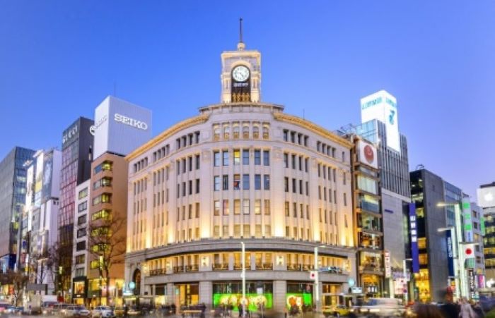 도쿄 긴자 관광지, 놀거리 및 쇼핑리스트